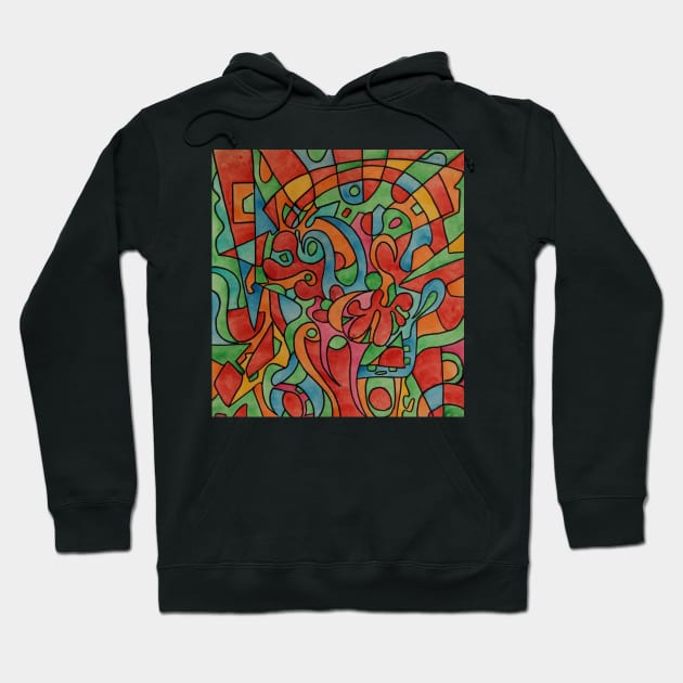 m,-m,-=g09 Hoodie by knolios